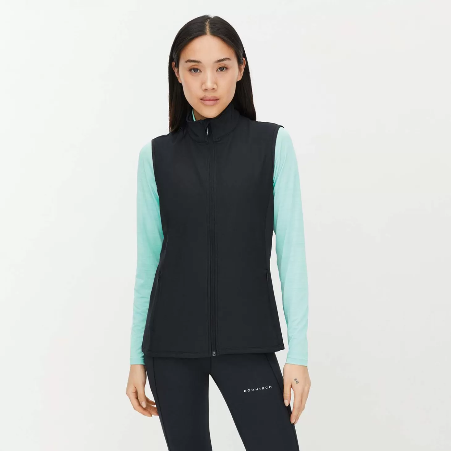 Röhnisch Aimi Midlayer Vest Black Fashion