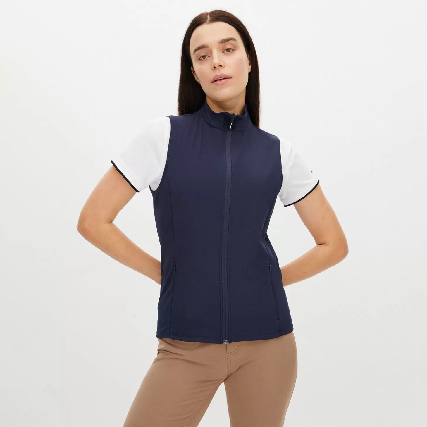 Röhnisch Aimi Midlayer Vest Blue Cheap