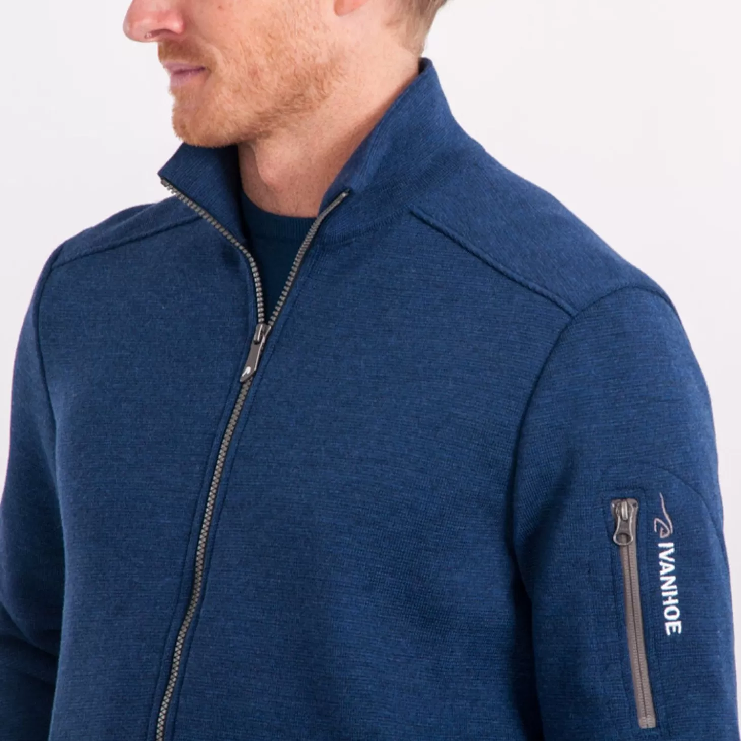 Ivanhoe Assar Windbreaker Blue Hot