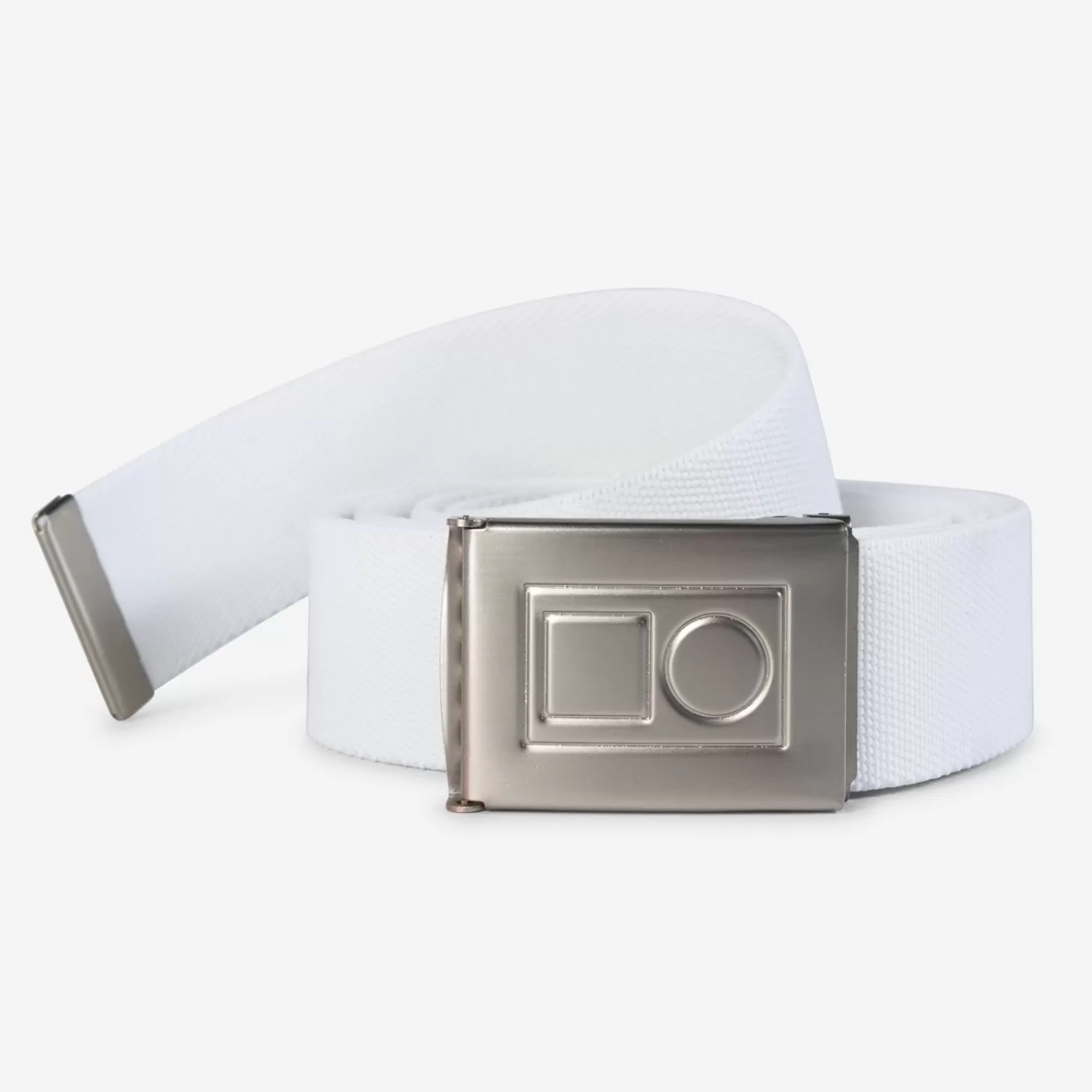 Bogeys & Birdies Buckle Belt White Flash Sale