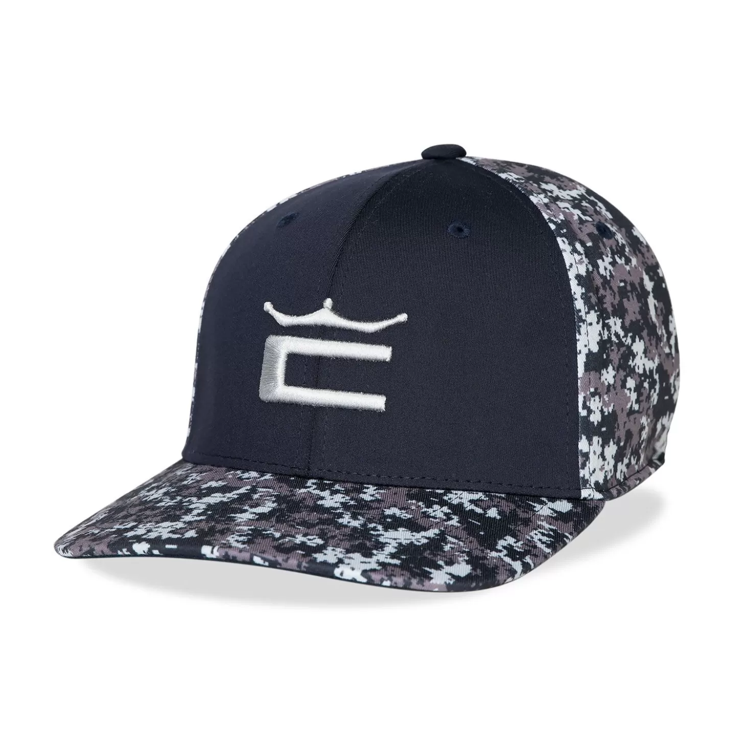 Cobra Camo Crown C Snapback Cap Blue New