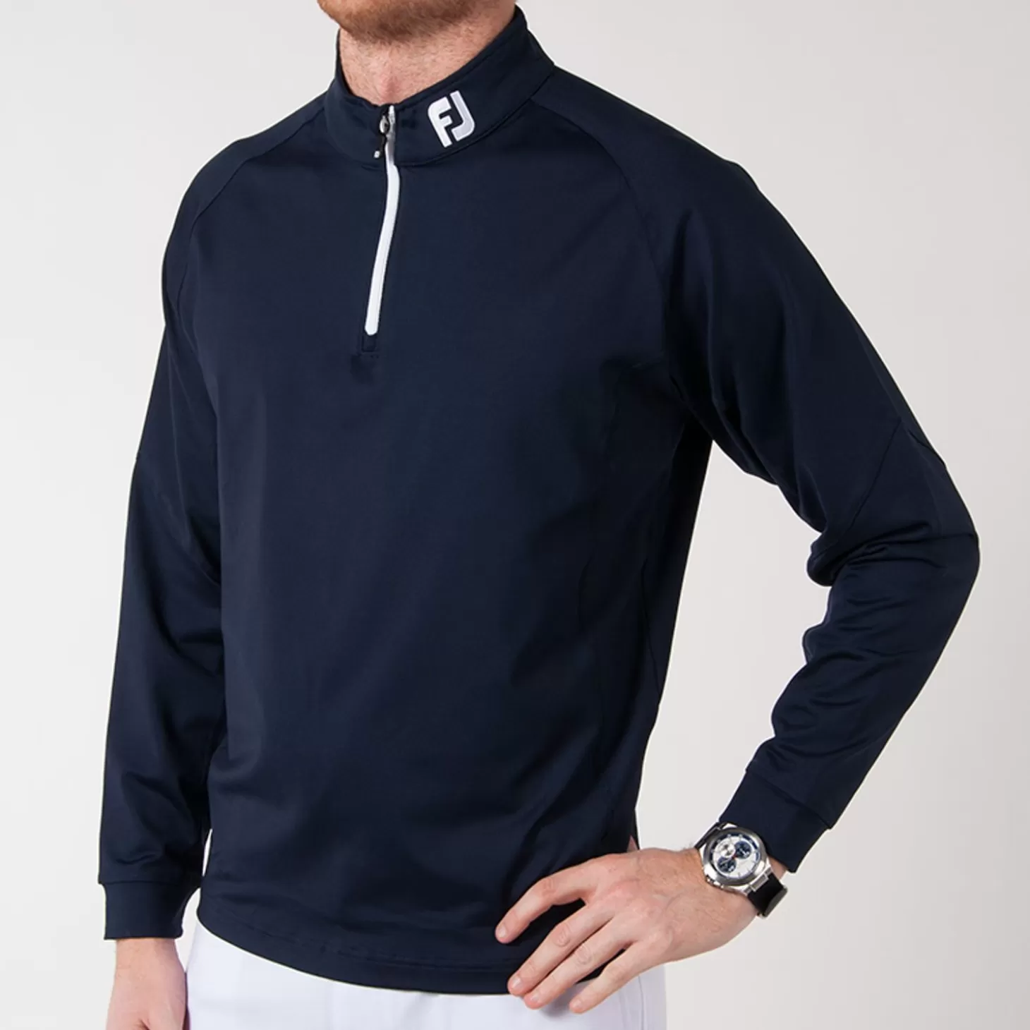 FootJoy Chill-Out Pullover Blue Hot