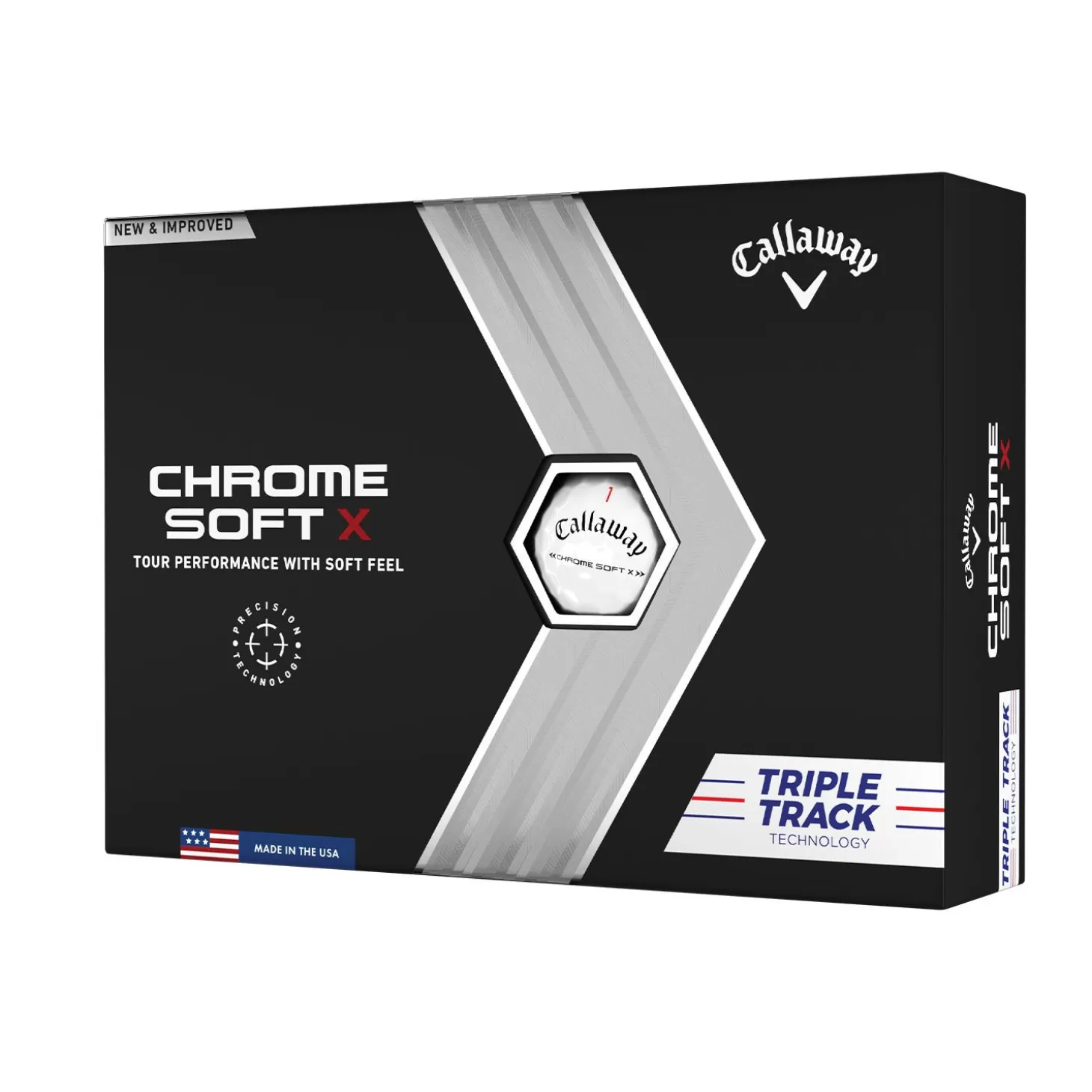 Callaway Chrome Soft X Triple Track 22 White Best