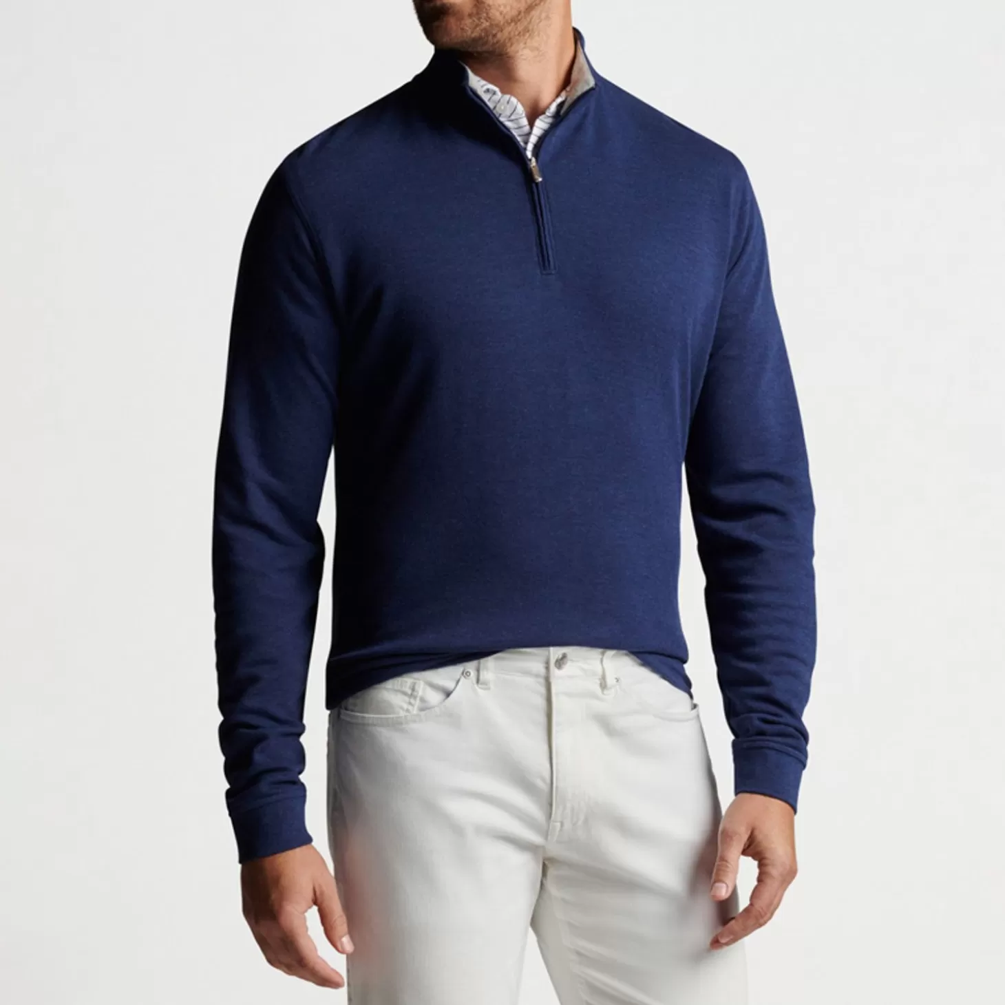 Peter Millar Crown Comfort Pullover Blue Best