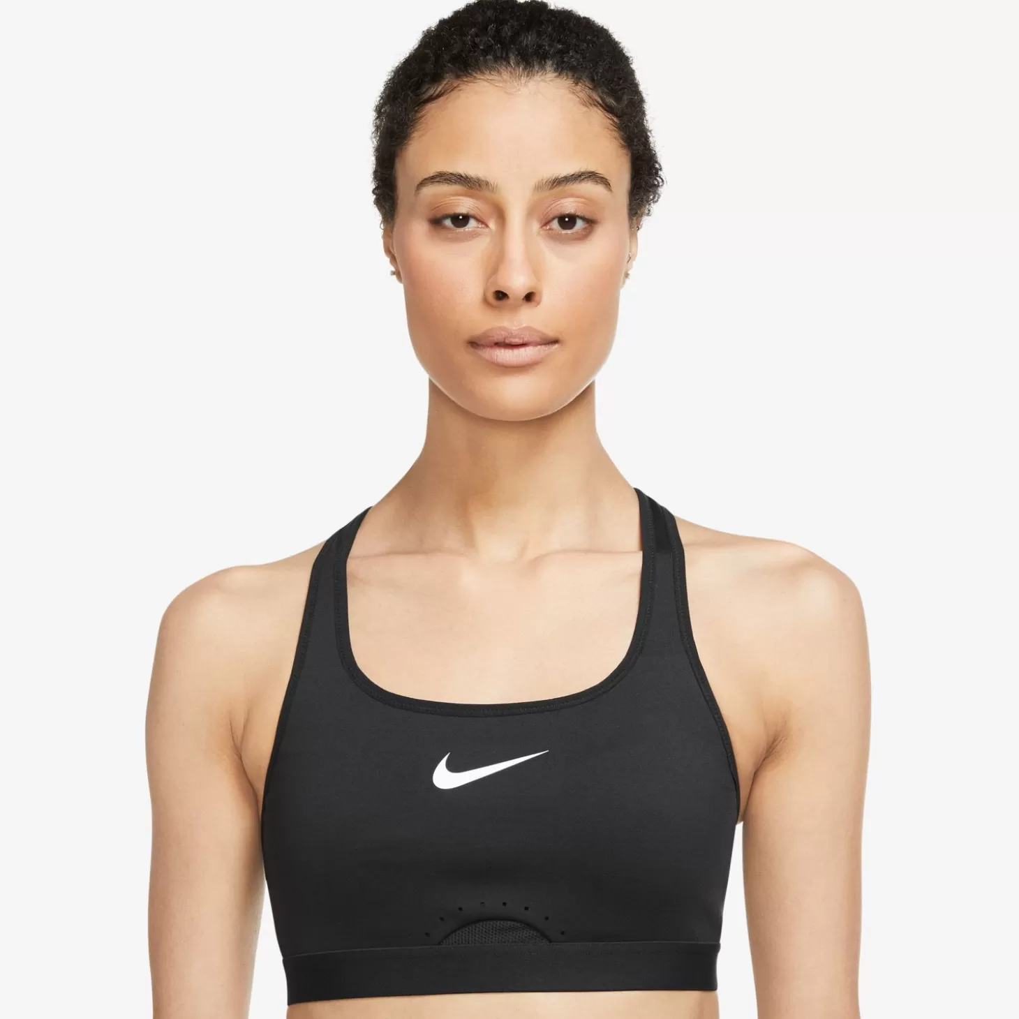 Nike Dri-Fit Swoosh W High-Suport Black Cheap