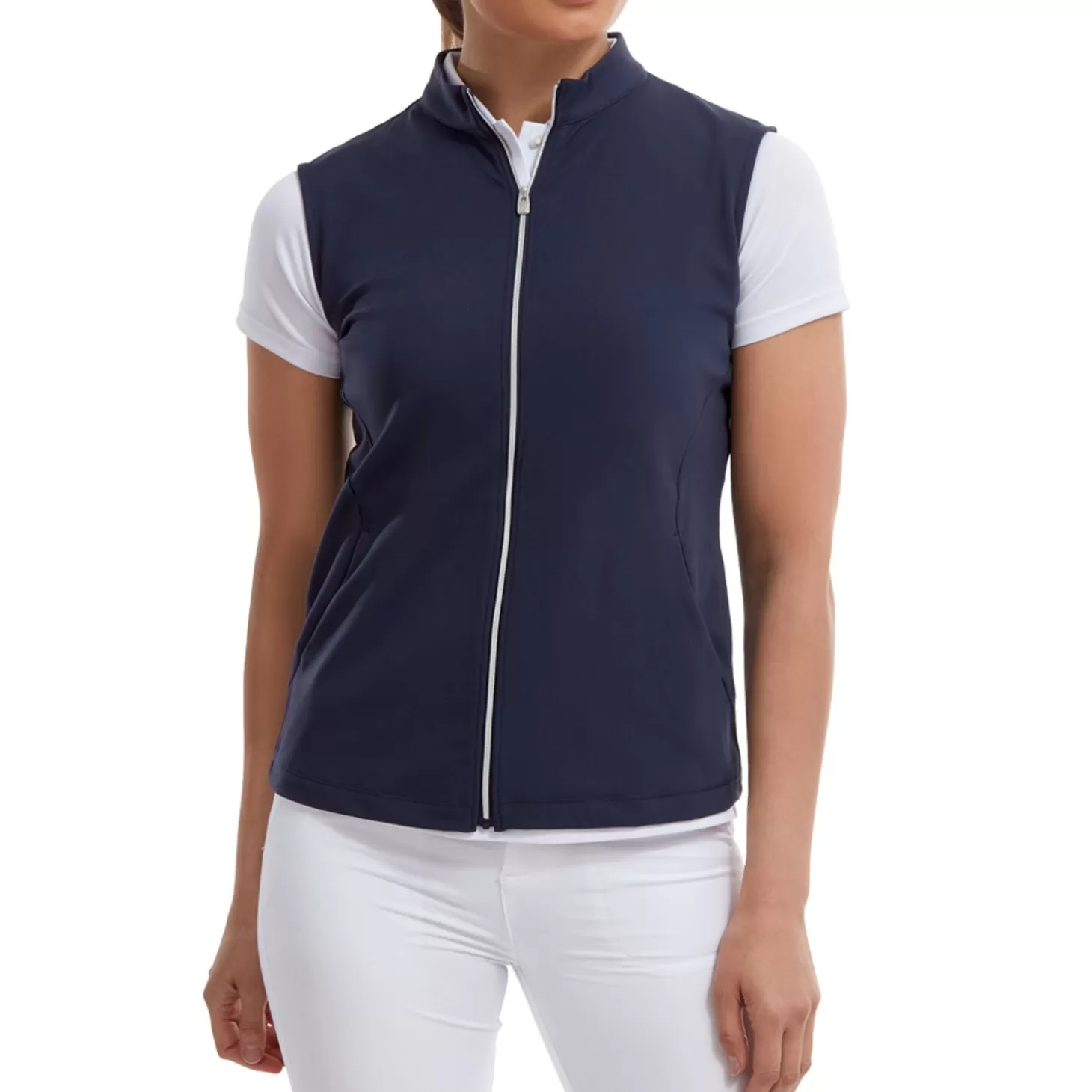 FootJoy Full-Zip Vest Blue Cheap