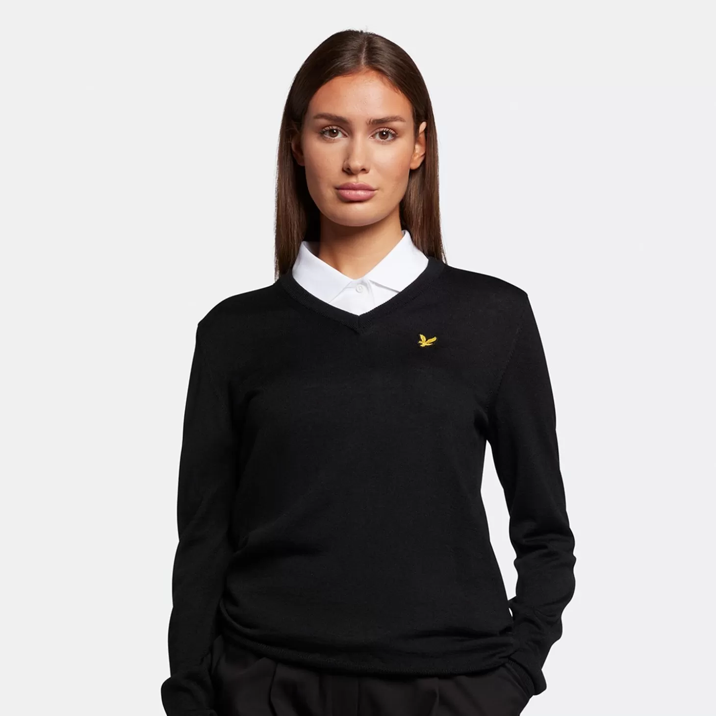 Lyle & Scott Golf Pullover Black New