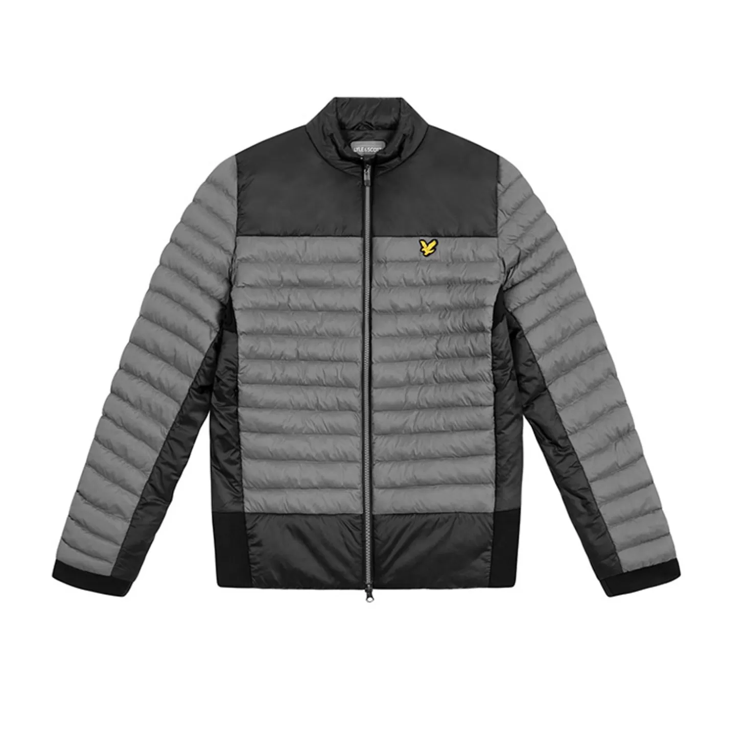 Lyle & Scott Jacka Back Str Quilted Gray Online