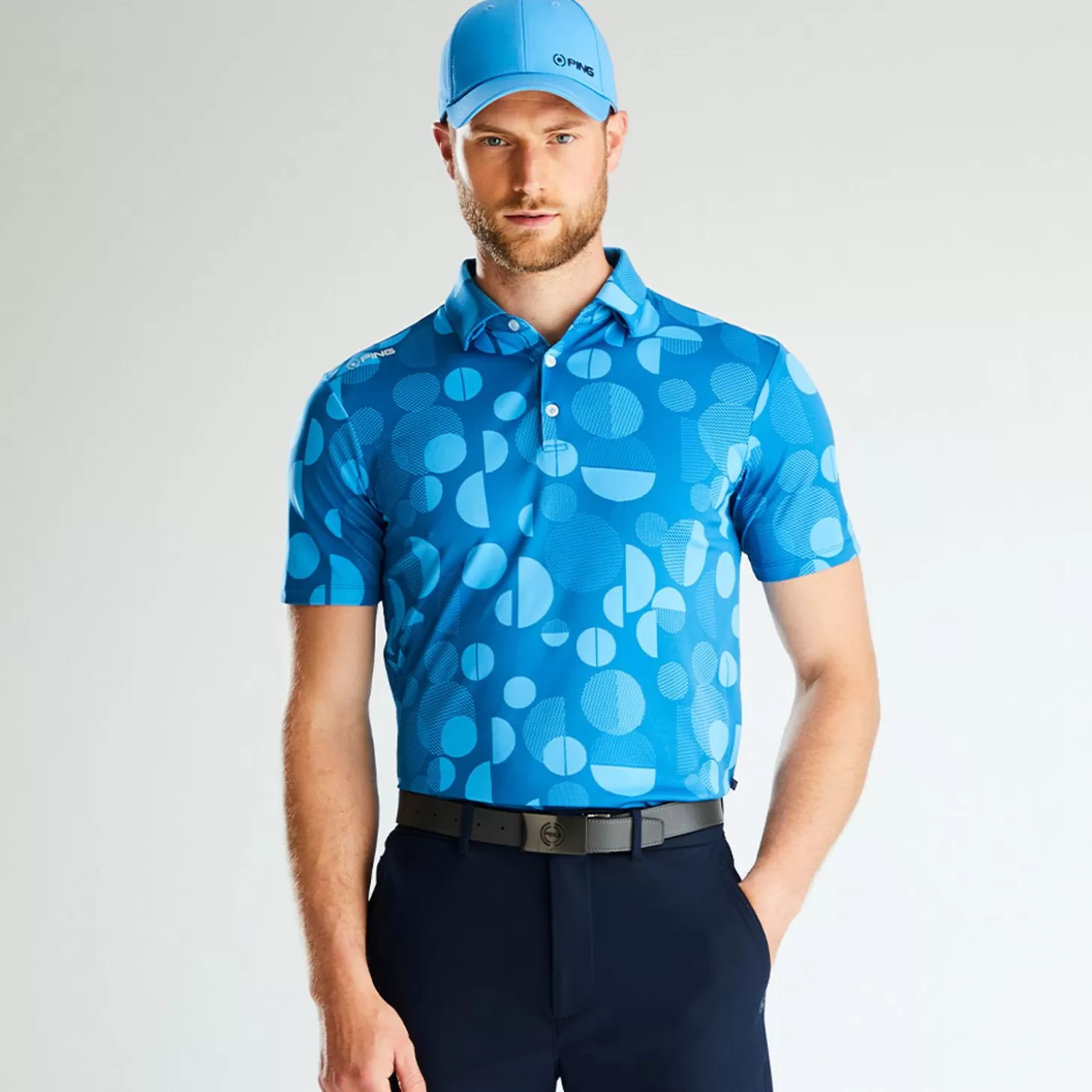 Ping Jay Polo Blue Flash Sale