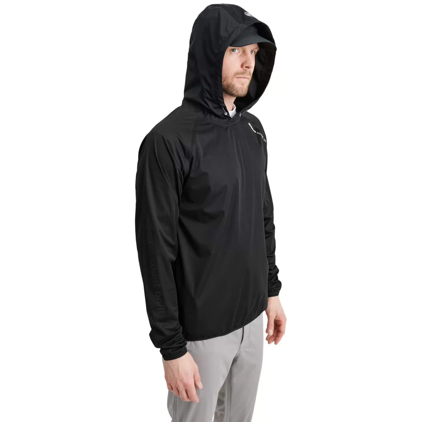 Abacus M Bounce Waterproof Hoodie Black Cheap