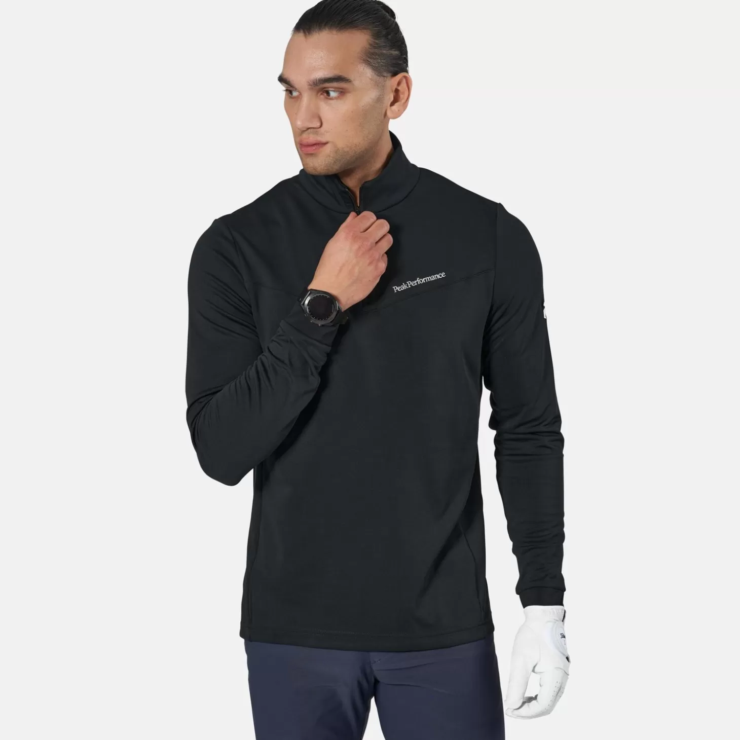 Peak Performance M Chase Half Zip Black Sale