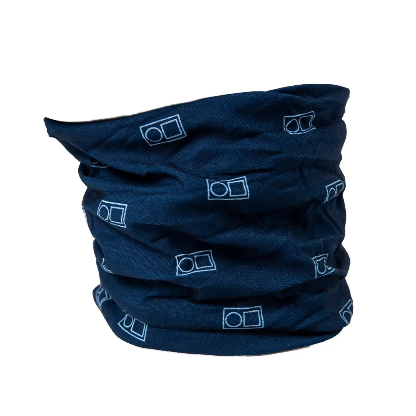 Bogeys & Birdies Neckwarmer Tube Blue White Fashion