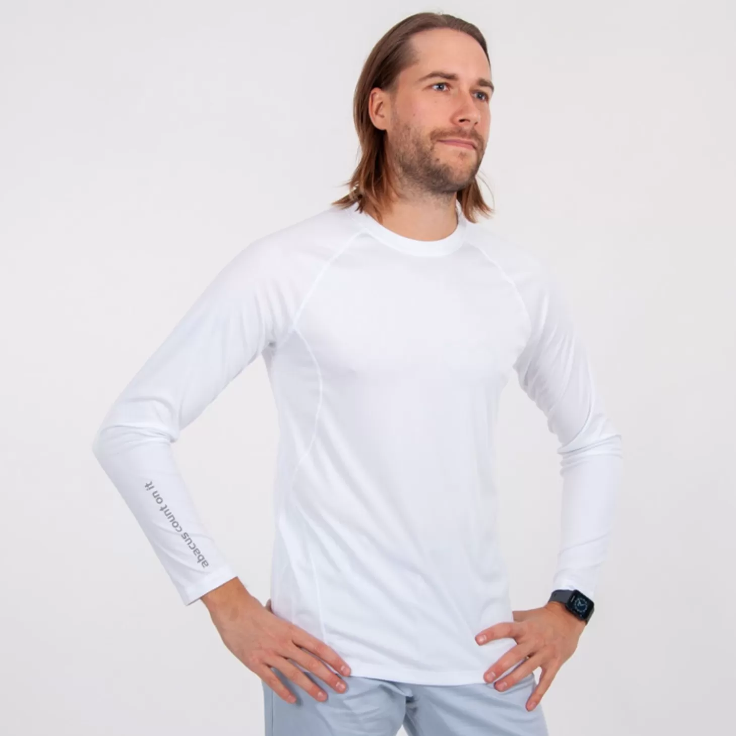 Abacus Norfolk Longsleeve White New