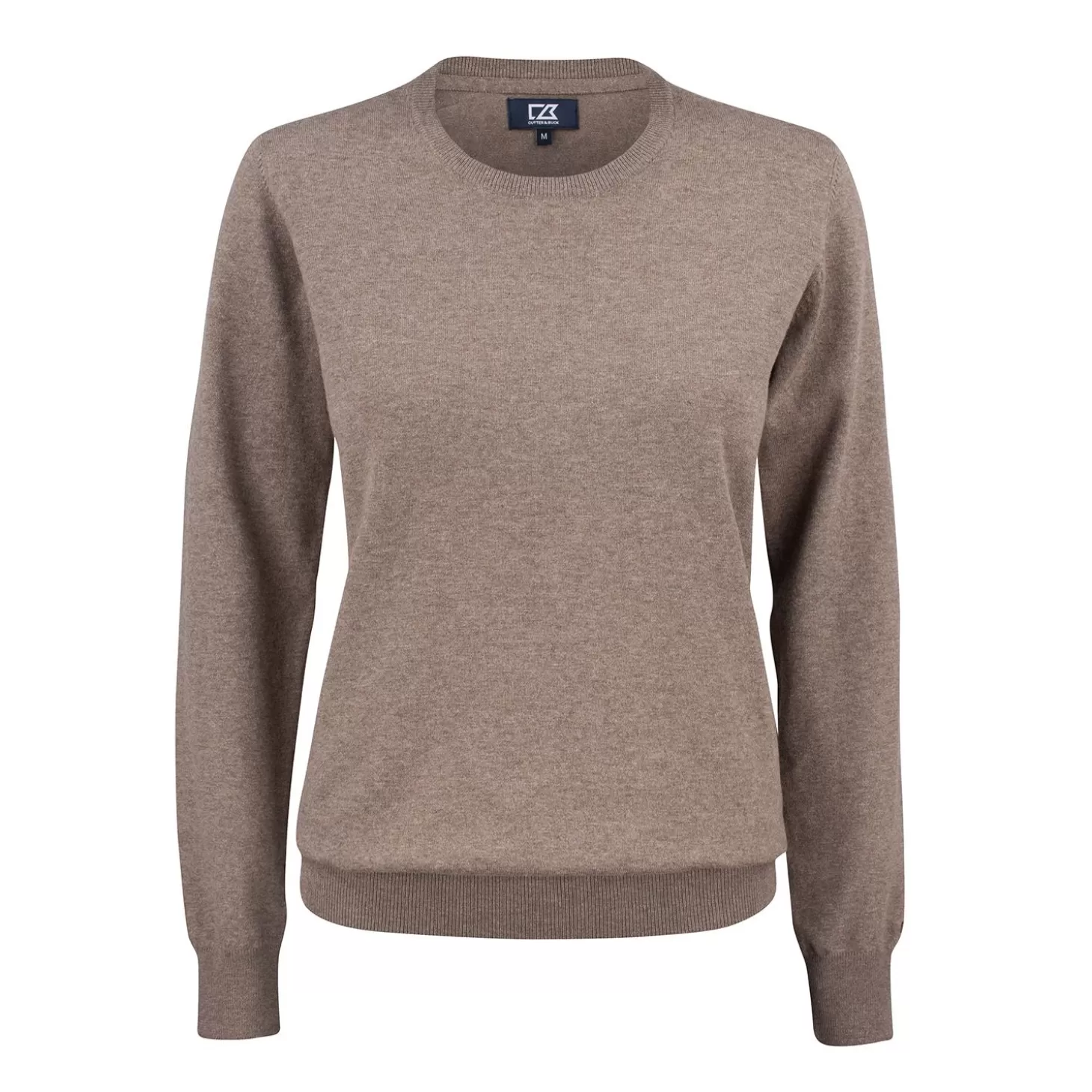 Cutter & Buck Oakville Crewneck Brown Hot