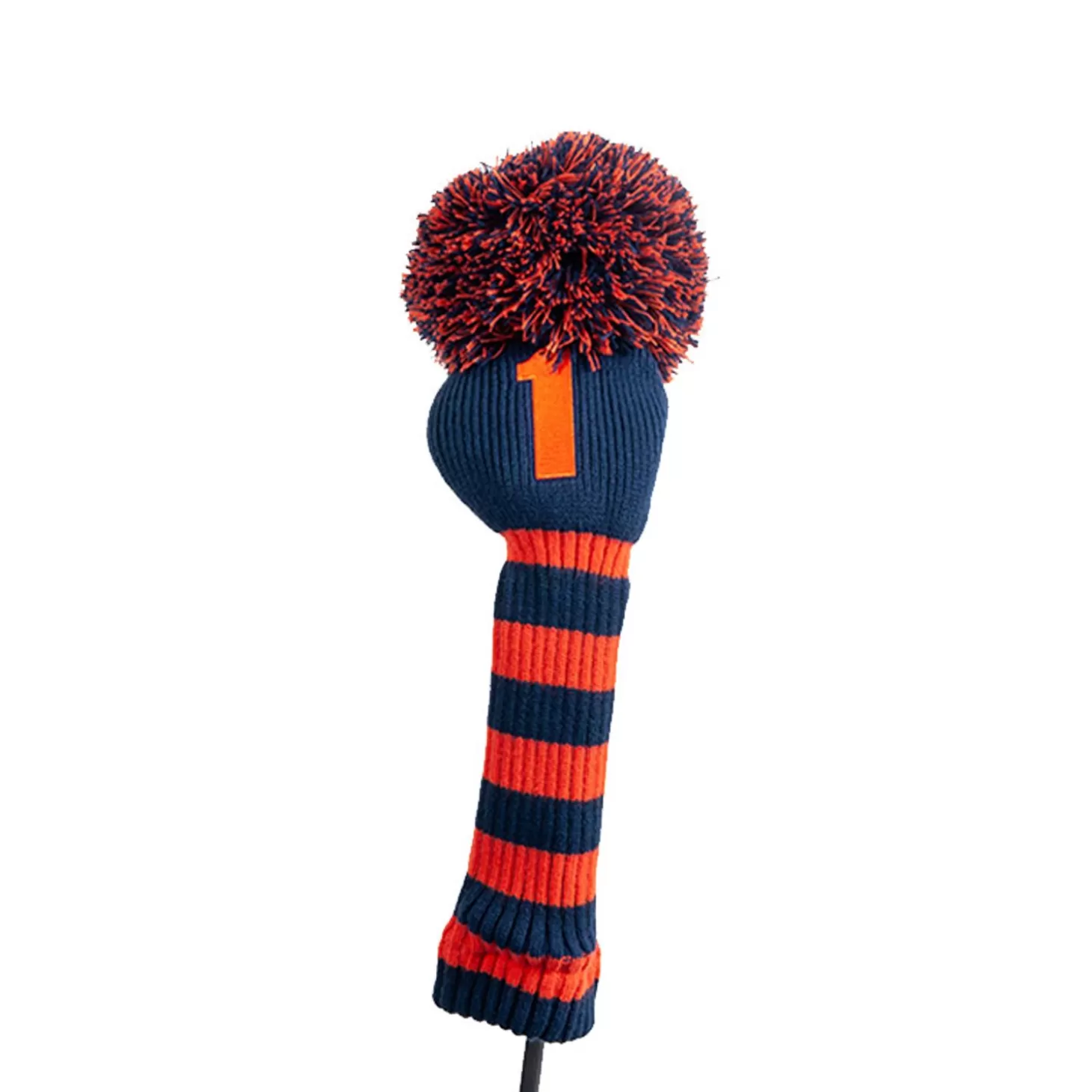 PRG Pom Pom Headcover Driver Blue Orange Discount