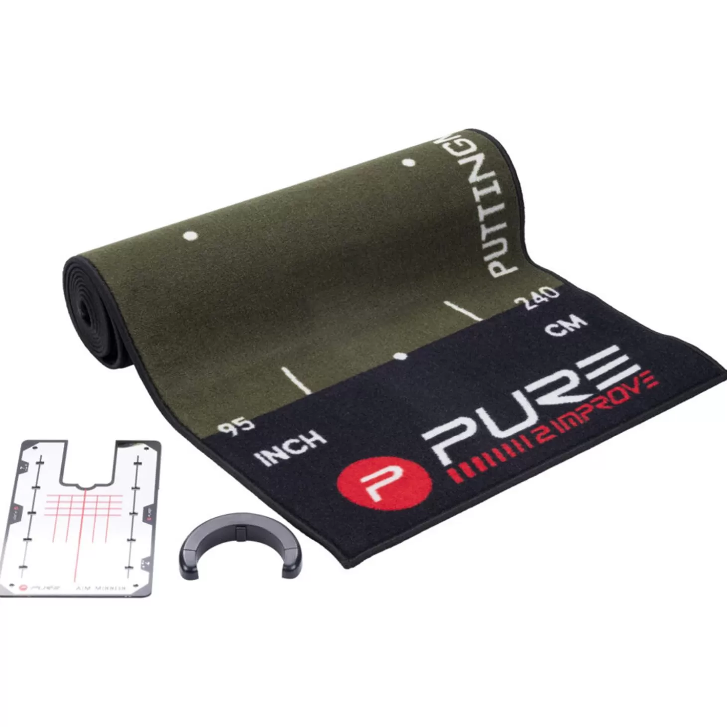 Pure Putting Mat 66X300 + Putting Aids New