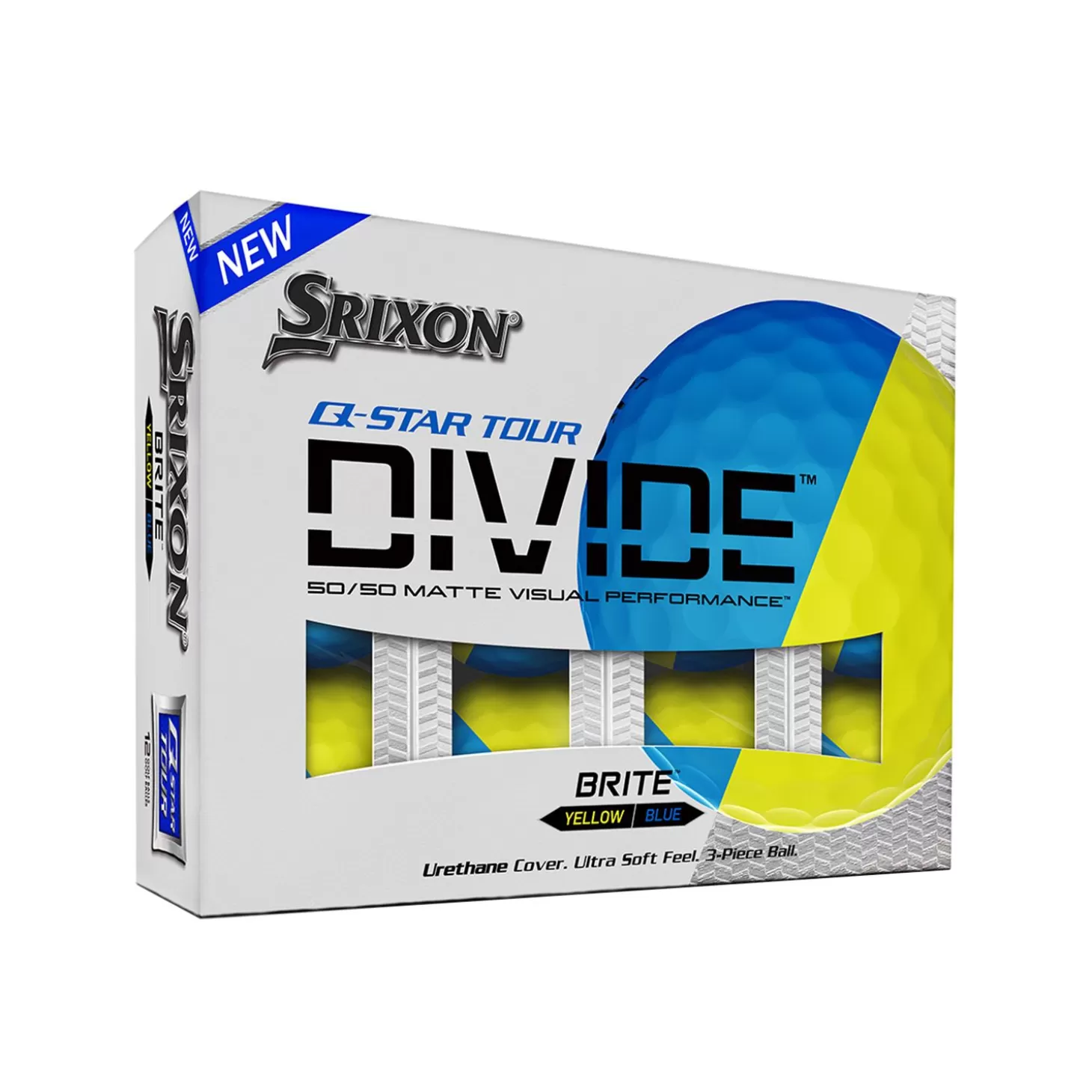 Srixon Q-Star Tour Divide Yellow/Blue Shop