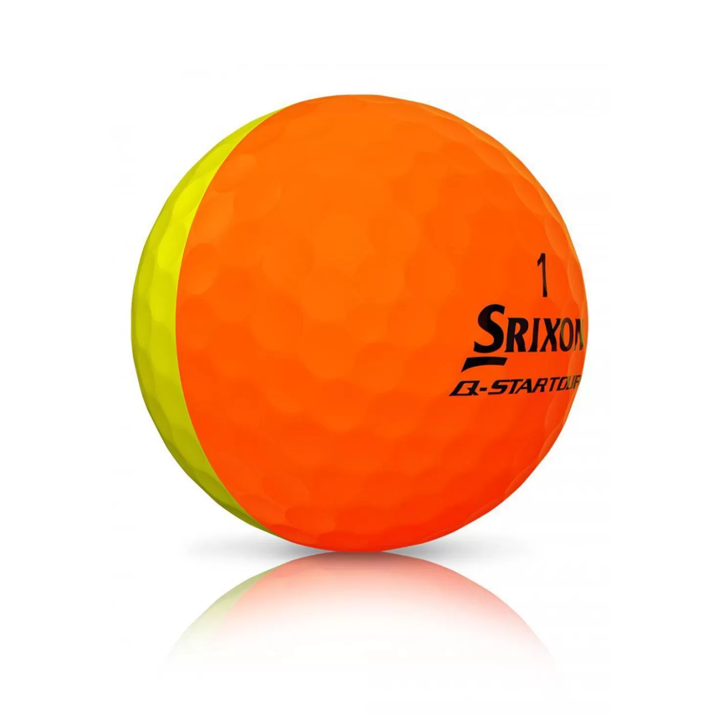 Srixon Q-Star Tour Divide Yellow/Orange Clearance