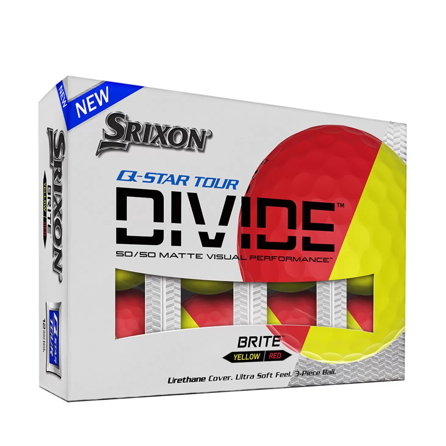 Srixon Q-Star Tour Divide Yellow/Red Flash Sale