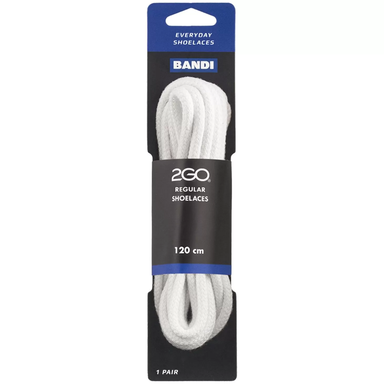 2GO Skoband 182 Vit 120Cm Outlet