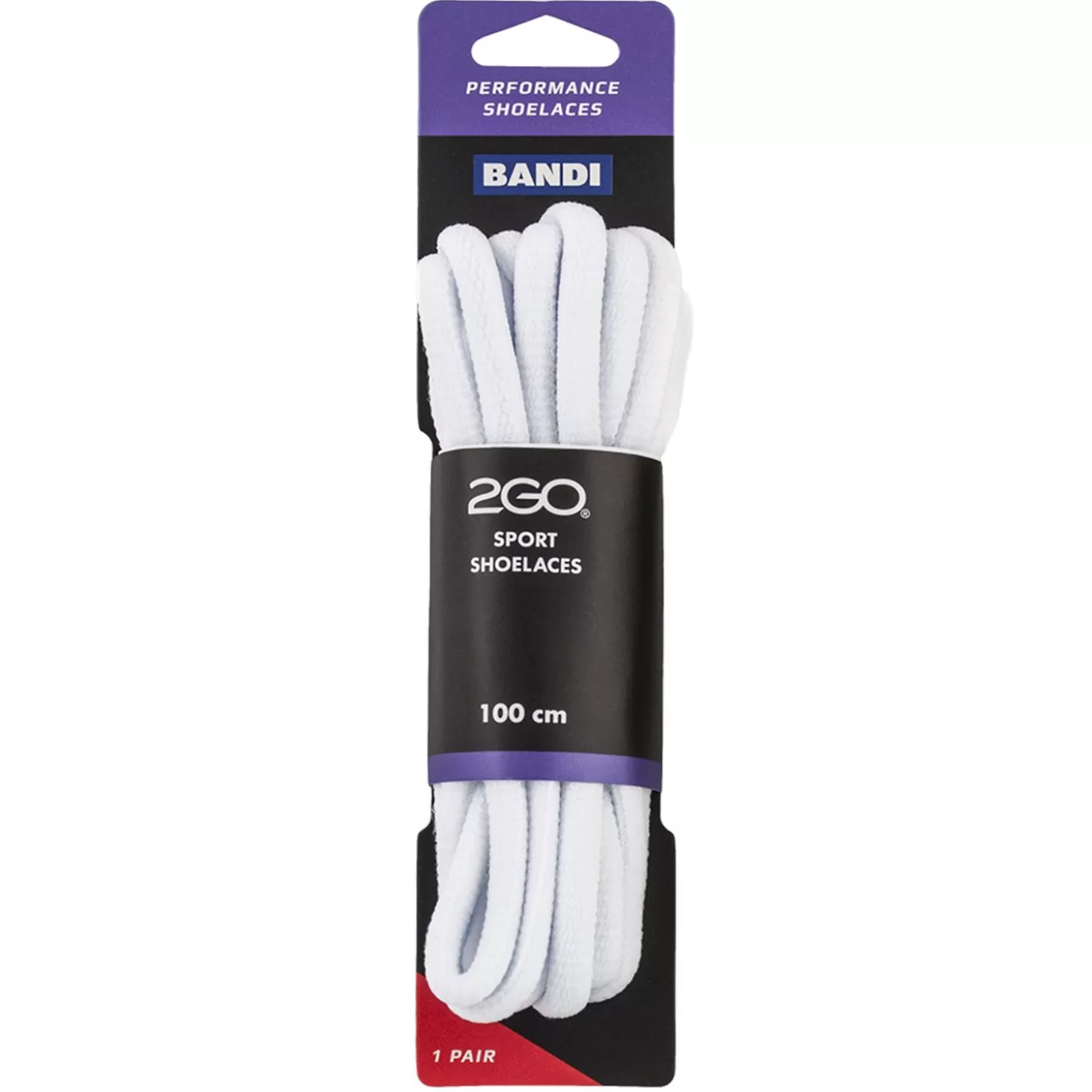 2GO Skoband 210 Vit 100 Cm Outlet