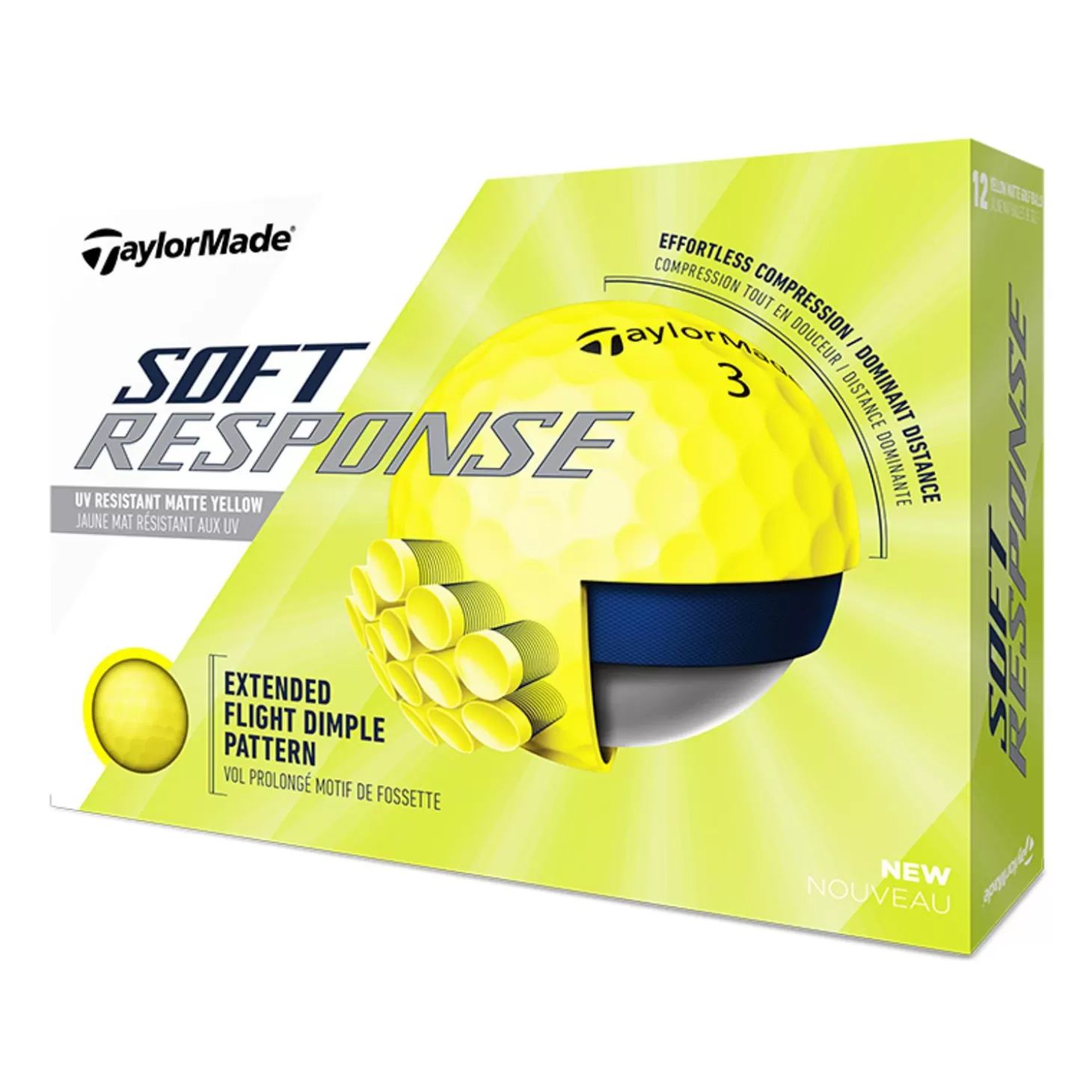 TaylorMade Soft Response Yellow Discount