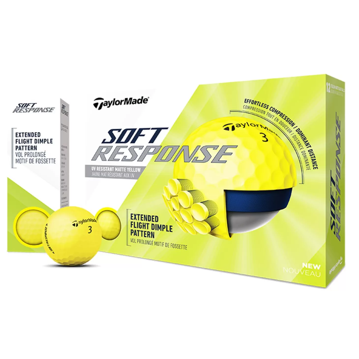 TaylorMade Soft Response Yellow Discount