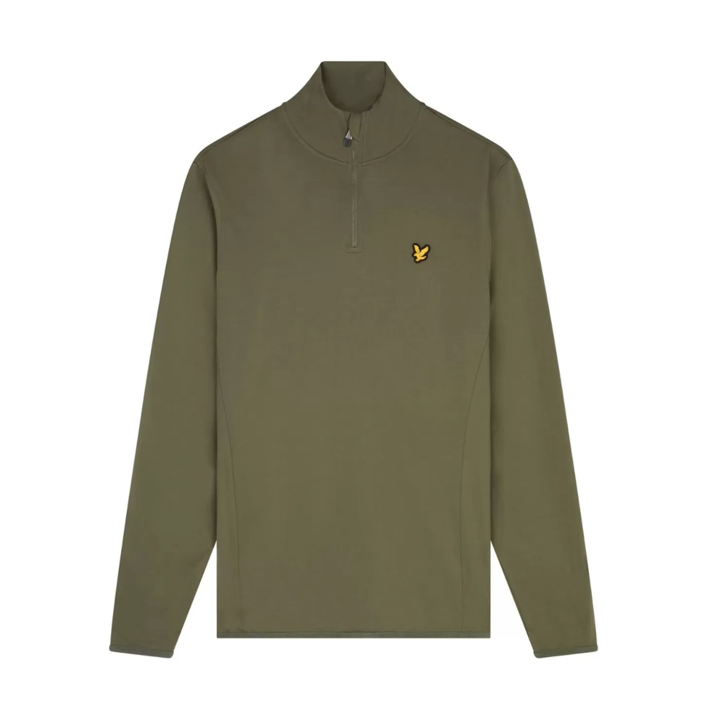 Lyle & Scott Tech 1/4 Zip Midlayer Green Clearance