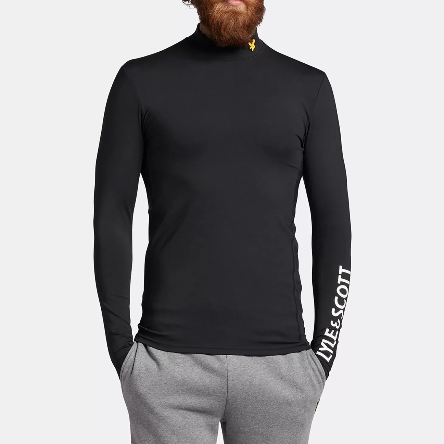 Lyle & Scott Tech Baselayer Black Flash Sale