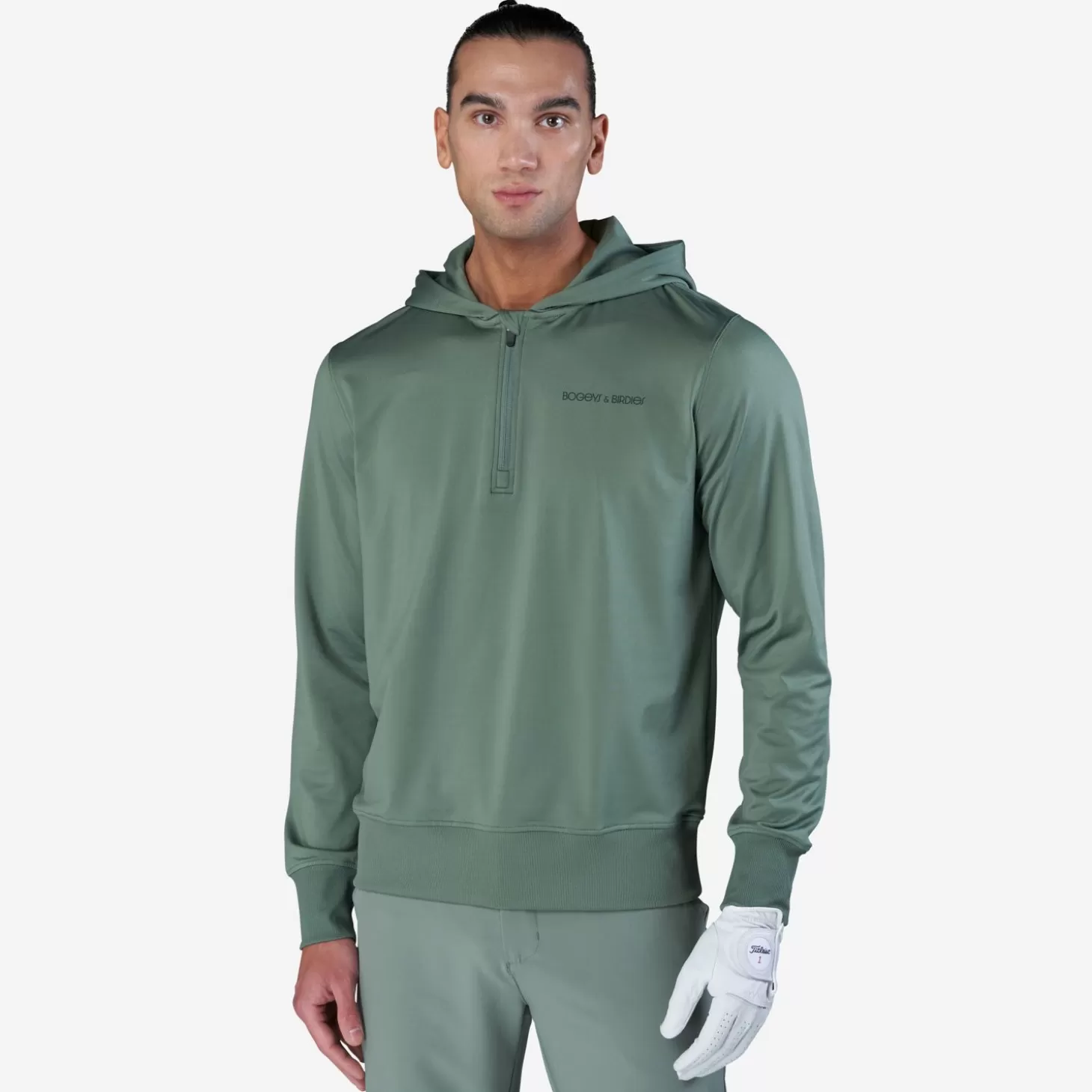 Bogeys & Birdies Tech Hood Green New