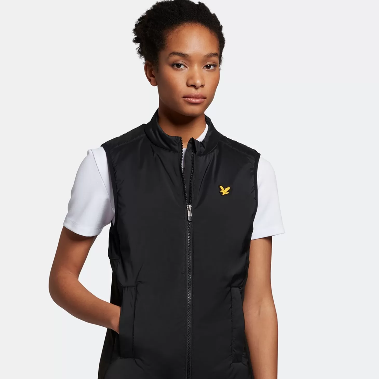 Lyle & Scott The Amber Gilet Black Best Sale