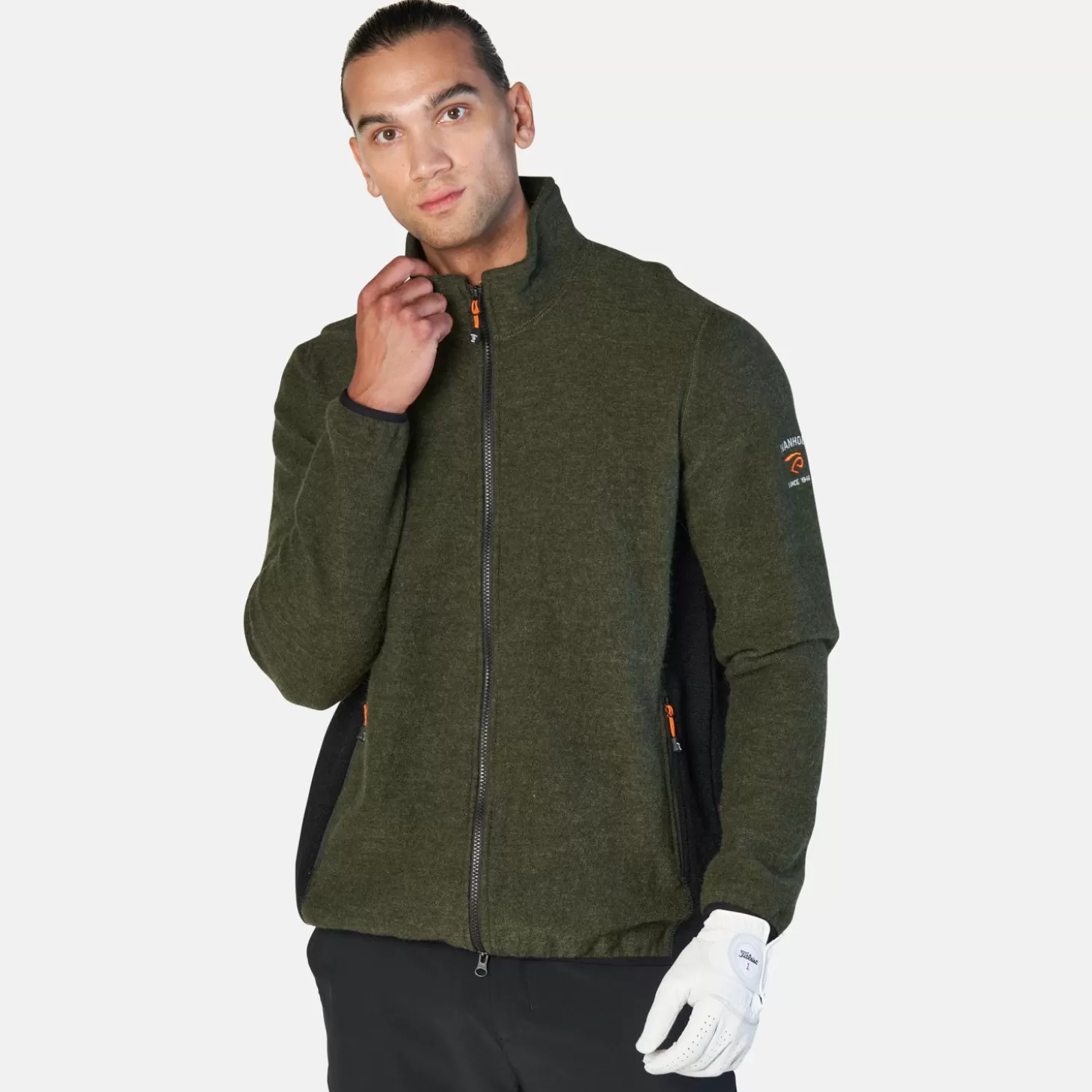 Ivanhoe Troy Full-Zip Green Flash Sale