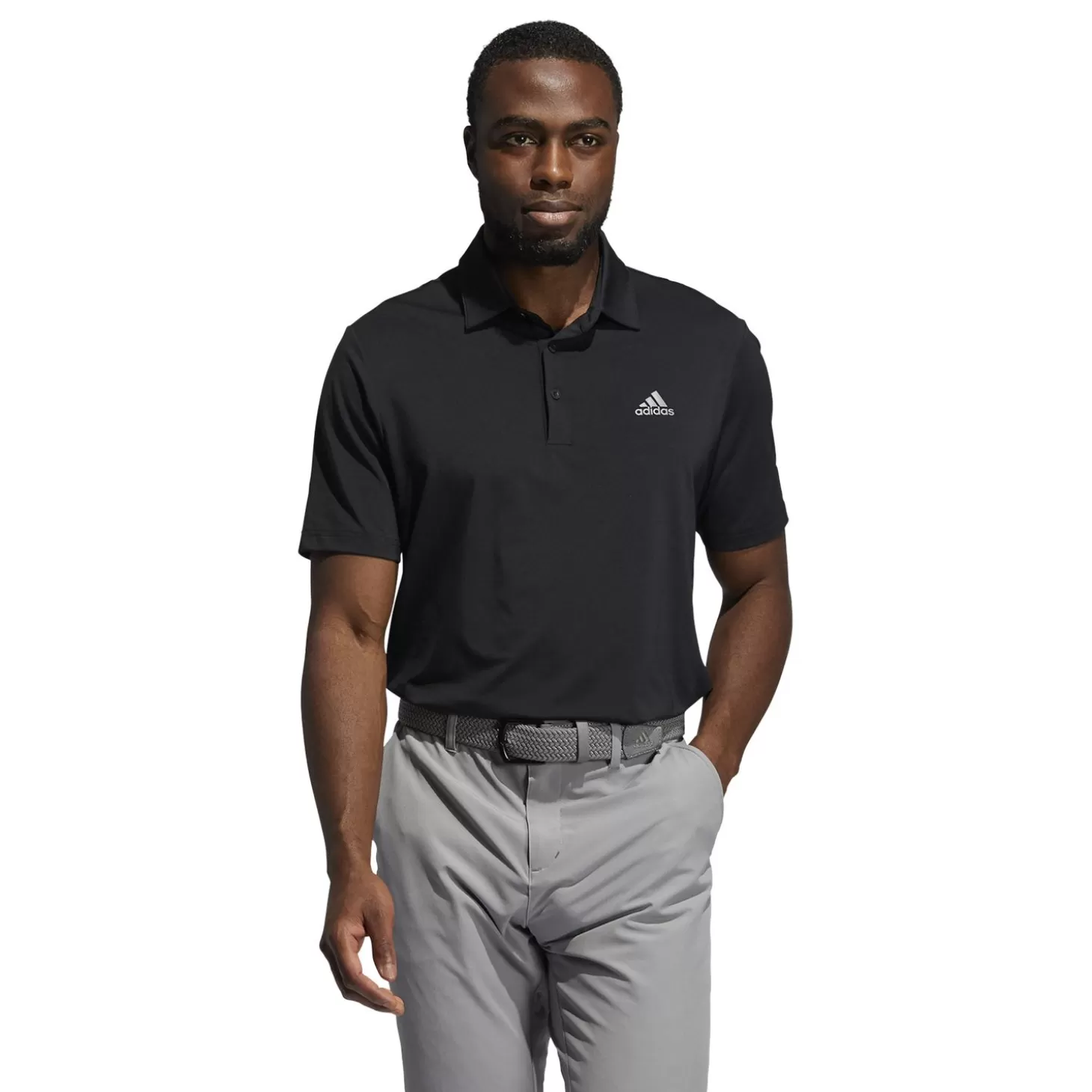 Adidas Ultimate365 Solid Lc Polo Black Cheap