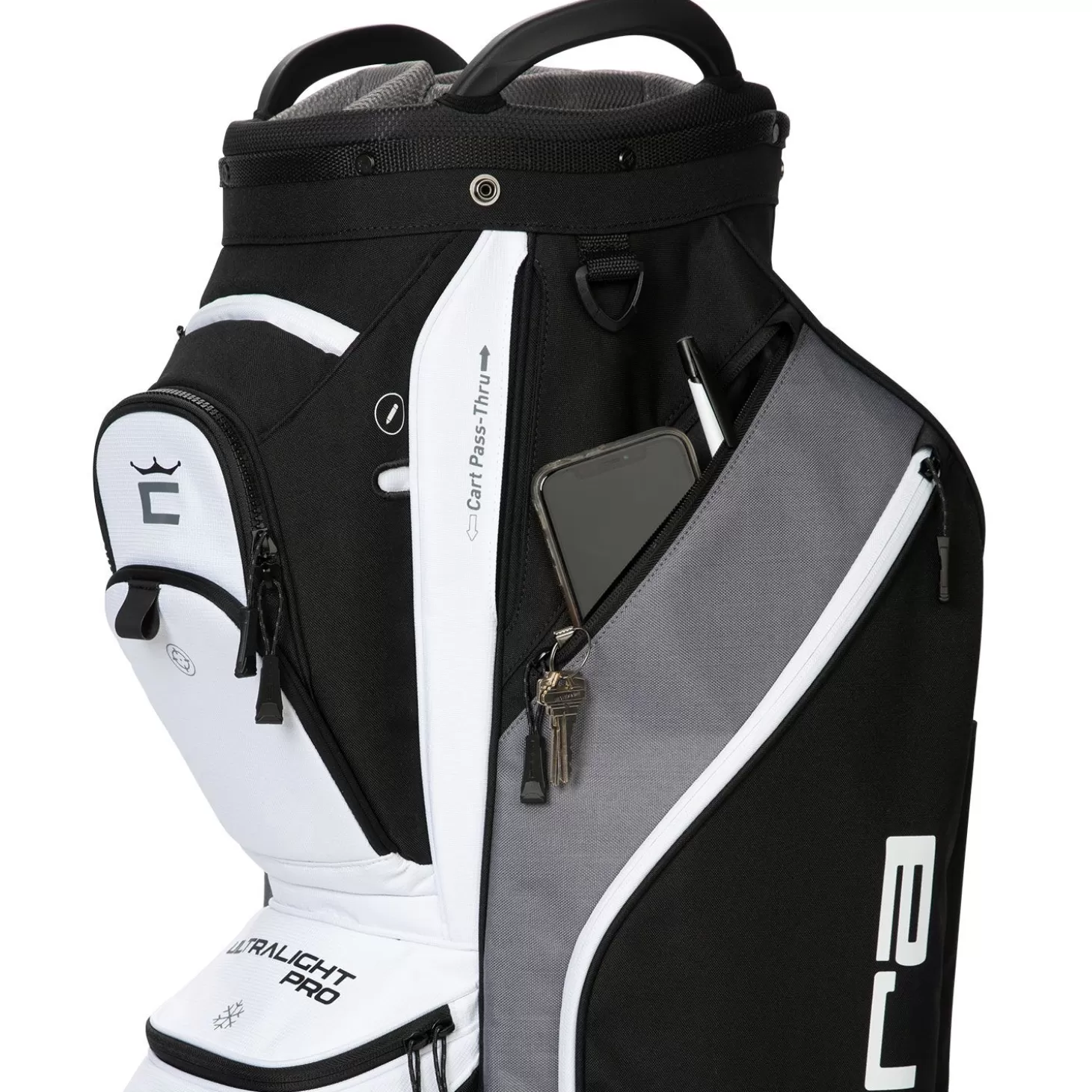 Cobra Ultralight Pro Cart Bag Black Cheap