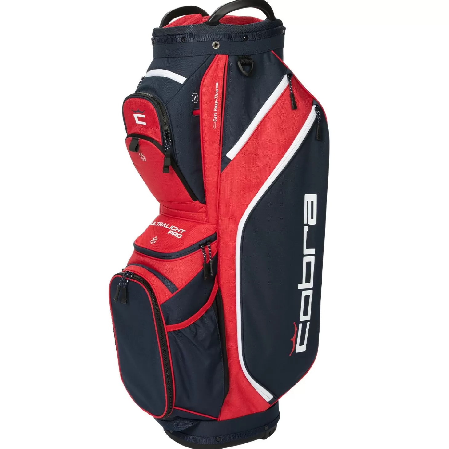 Cobra Ultralight Pro Cart Bag Blue Red White Sale