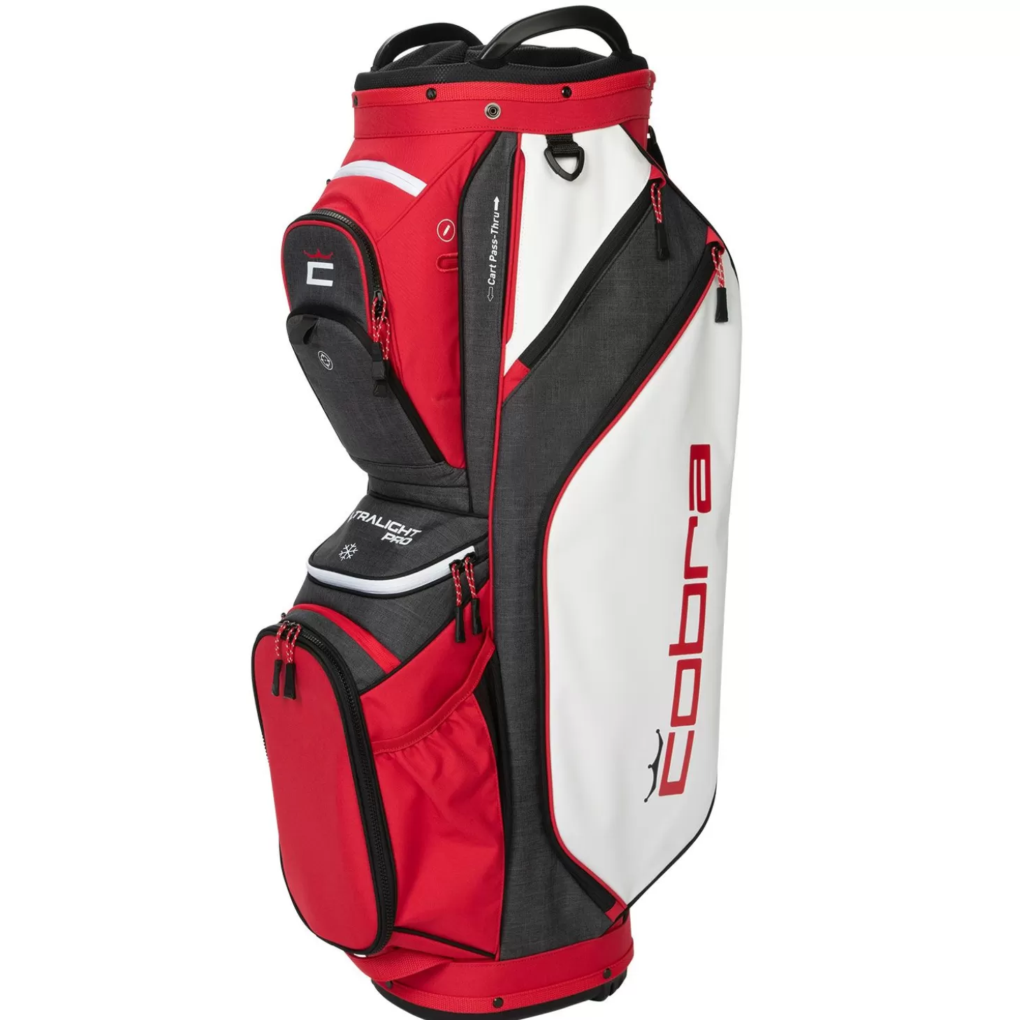 Cobra Ultralight Pro Cart Bag Red Outlet