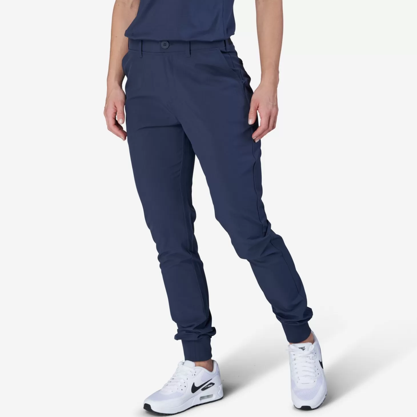 Bogeys & Birdies W 4-Way Stretch Jogger Blue Cheap