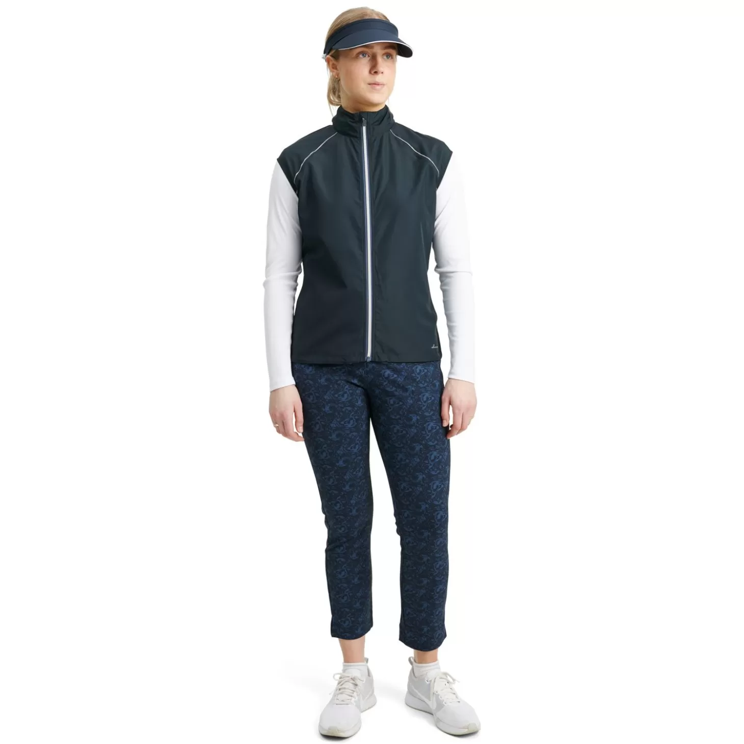 Abacus W Ganton Stretch Windvest Blue Shop