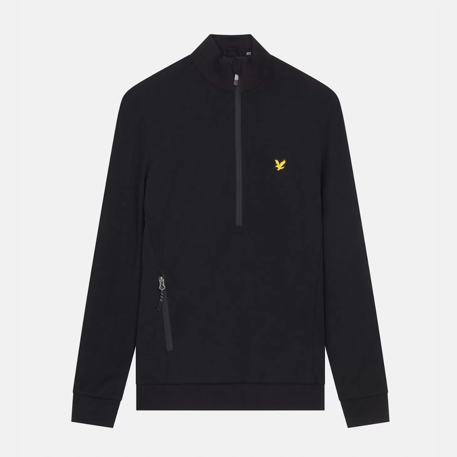 Lyle & Scott Windshield 1/2 Zip Black Sale